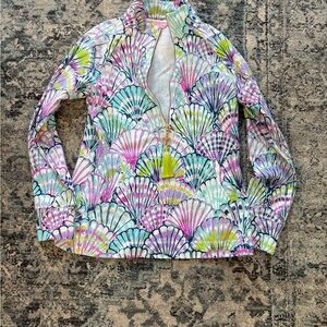 Lilly Pulitzer Multicolor Zip-Up Sweatshirt